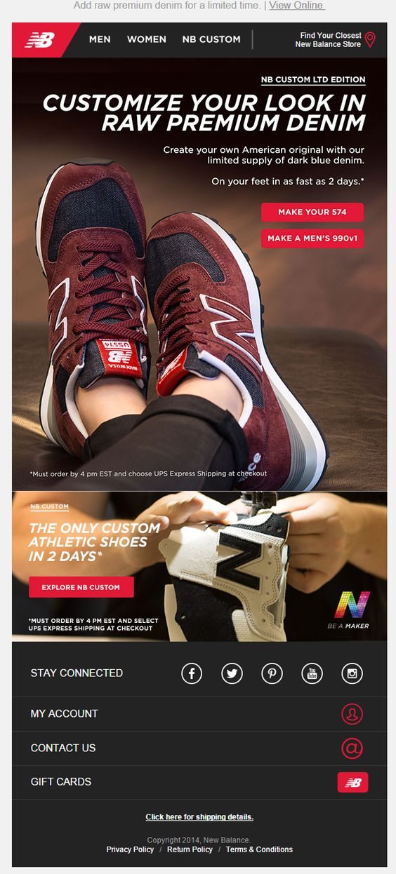 new balance contact details