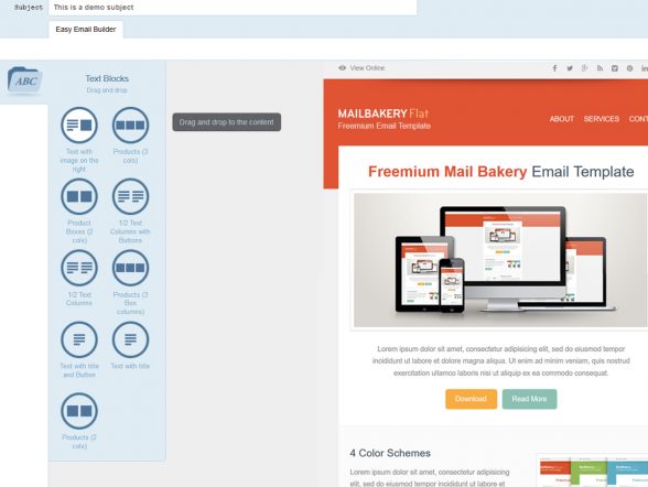 9 Best Html Email Template Editors In Email Marketing Platforms Mailbakery Marketing Cloud Email Templates