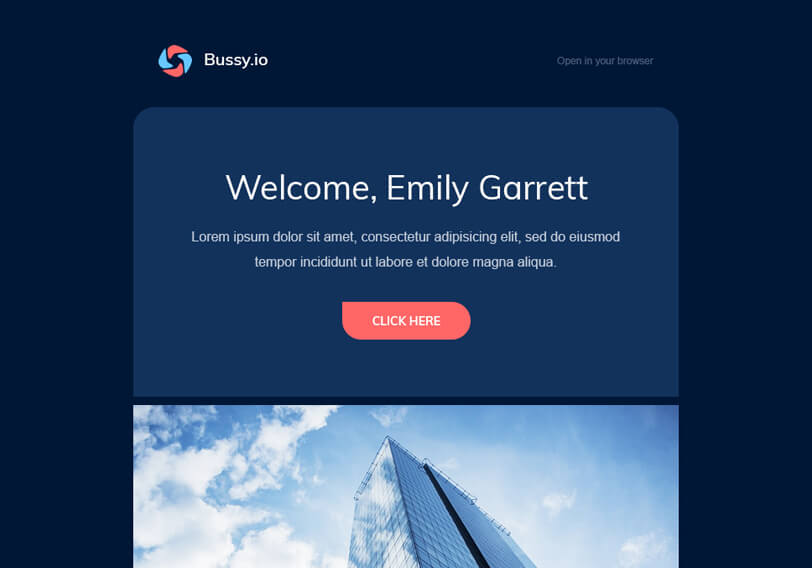 Bussy - Business Newsletter Template
