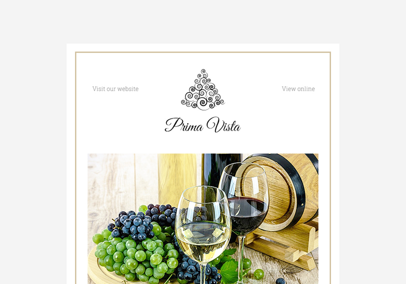 Prima Vista - Wine Newsletter