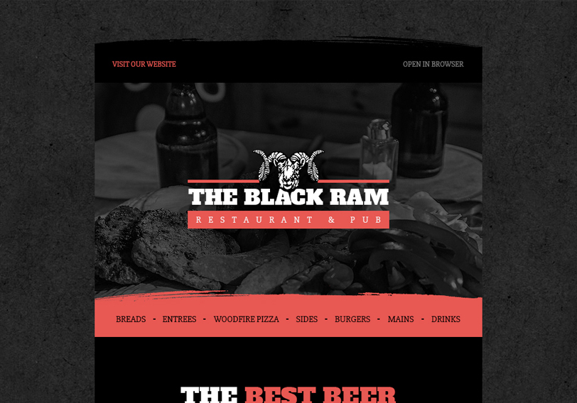 The Black Ram - Pub Newsletter