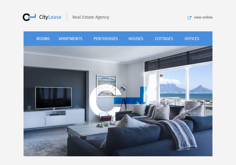 CityLease - Apartment Rental Email Template