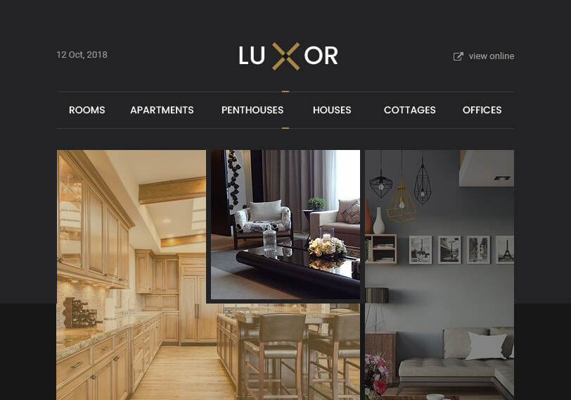 Luxor - Real Estate Listing Email Template