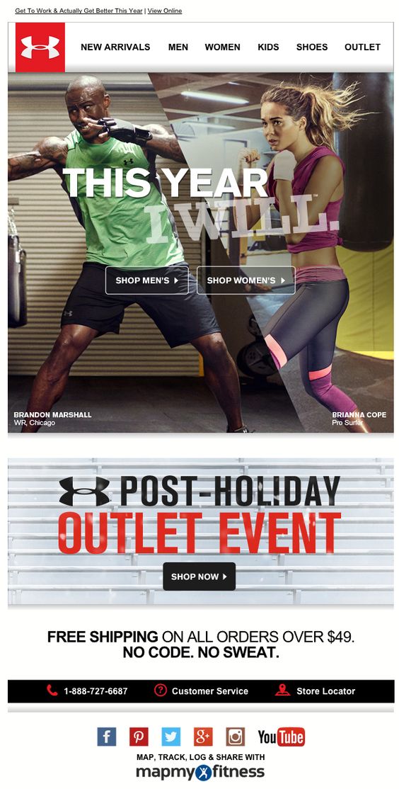 25 Examples of Sportswear Brands' Marketing Emails - MailBakery