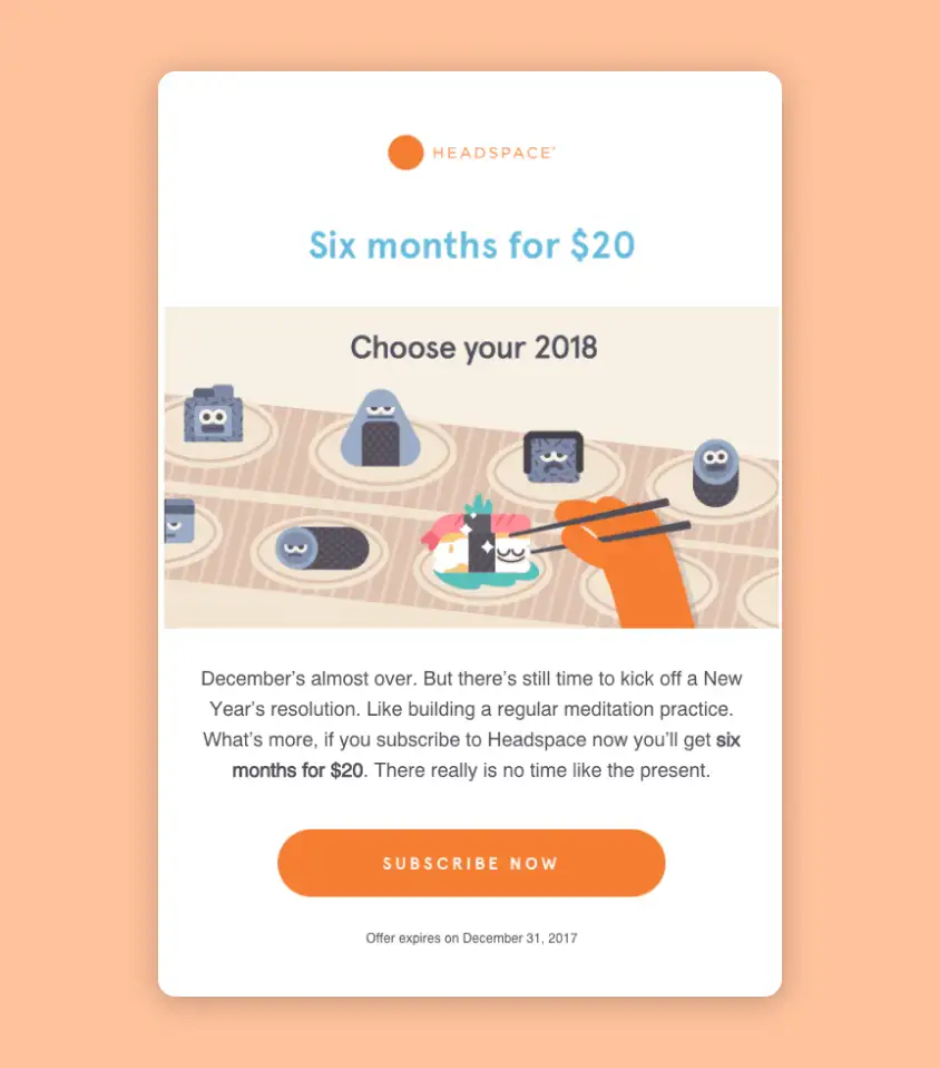 headspace retention email