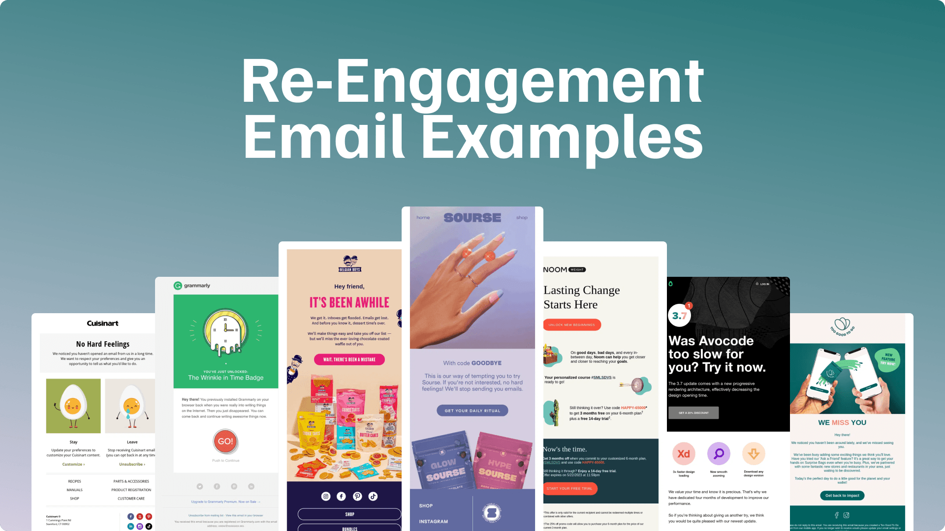 Re-engagement email examples