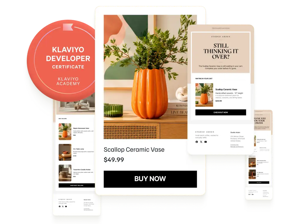 Klaviyo Setup Service driving ecommerce revenue through automated email flows